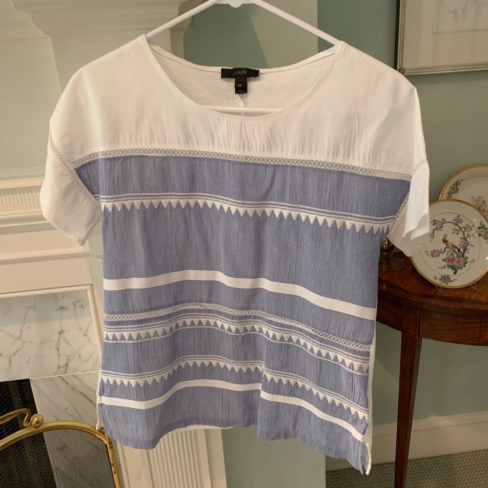 Short sleeve top by J. Crew